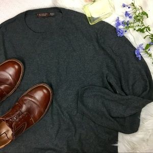 J. Hilburn cashmere blend crewneck pullover